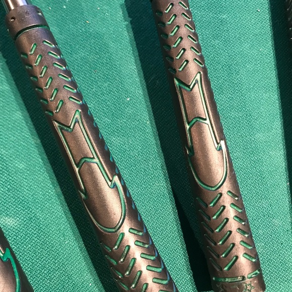 Poligo BBQ Tools with Golf Club logo. Hvy duty stainless steel & rubber handles - Picture 5 of 9